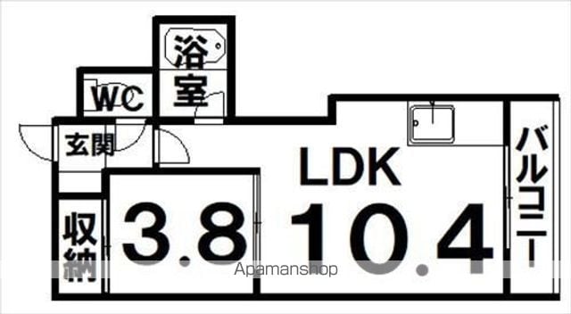 リベラルの間取り写真