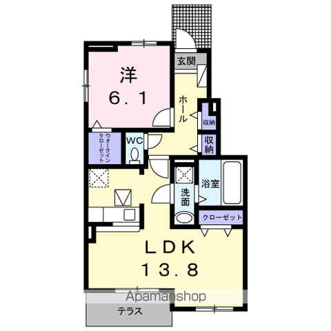 BEST HOUSE V Bの間取り写真