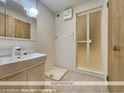 和歌山県岩出市宮[2LDK/59.58m2]の洗面所