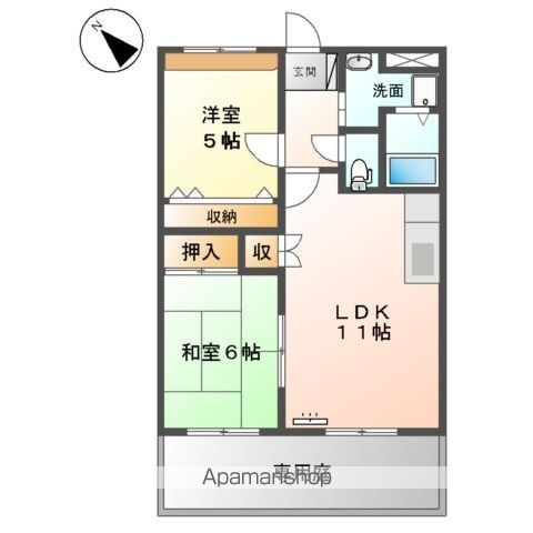 アーバンエイトの間取り写真