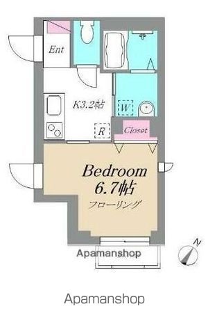 【中野区沼袋のマンションの間取り】