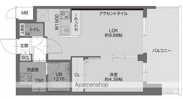 プレジオ塚本ASIANの間取り写真
