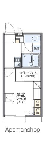 レオパレス室堂の間取り写真