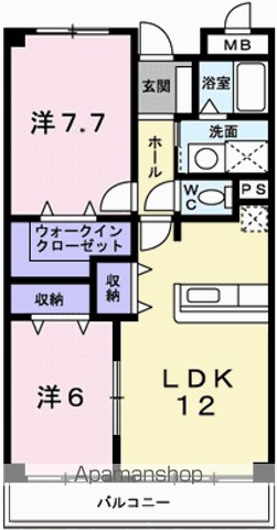 ラフォーレ広畑の間取り写真