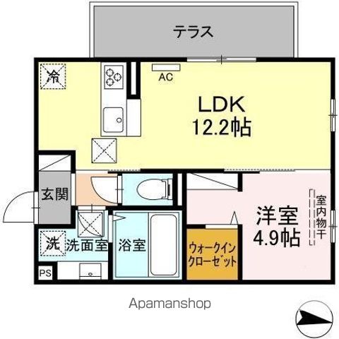 GRANDE KAWAZUの間取り写真