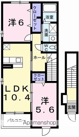 【サンリット・向日葵の間取り】