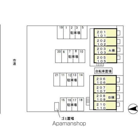 コンフォートアベニュー 202 ｜ 岐阜県各務原市蘇原申子町２丁目78（賃貸アパート1K・2階・36.95㎡） その19