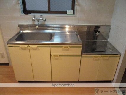 愛媛県松山市萱町４丁目[1DK/39.92m2]のキッチン