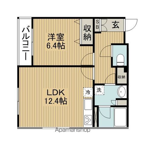 レクシオシティ新高円寺の間取り写真