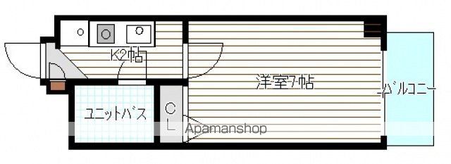 第15片山ビルの間取り写真