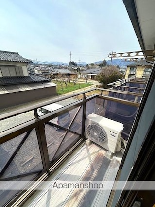 ウエストコート[1K/26.5m2]のバルコニー