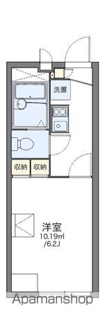 レオパレスEAST LEAFIIの間取り写真