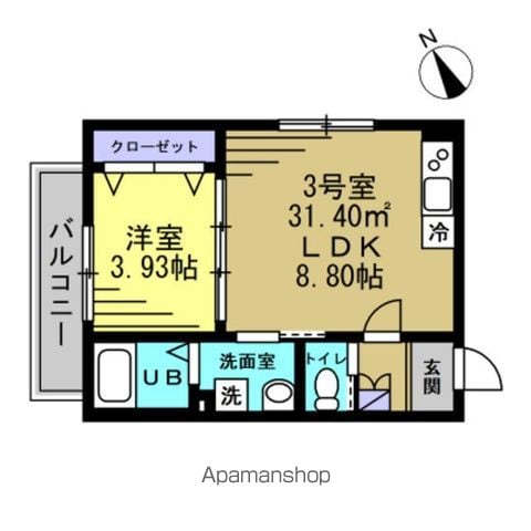 AJ新津田沼の間取り写真