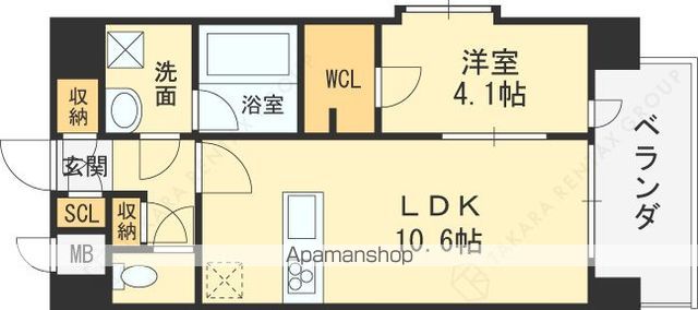 LA GRACE 千林大宮の間取り写真