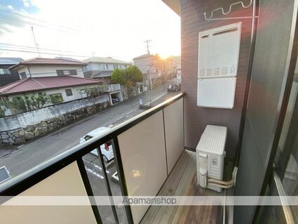 オーブリーⅡさおり[2LDK/65.53m2]のバルコニー