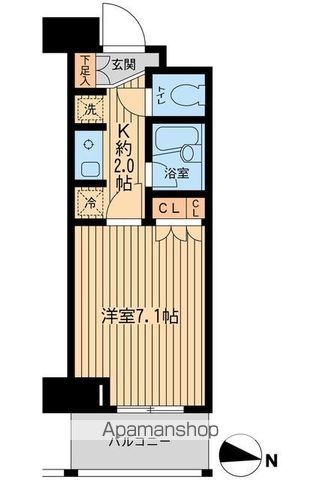 エコロジー東陽町の間取り