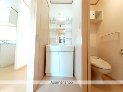 宮城県石巻市貞山２丁目[1LDK/46.49m2]の洗面所
