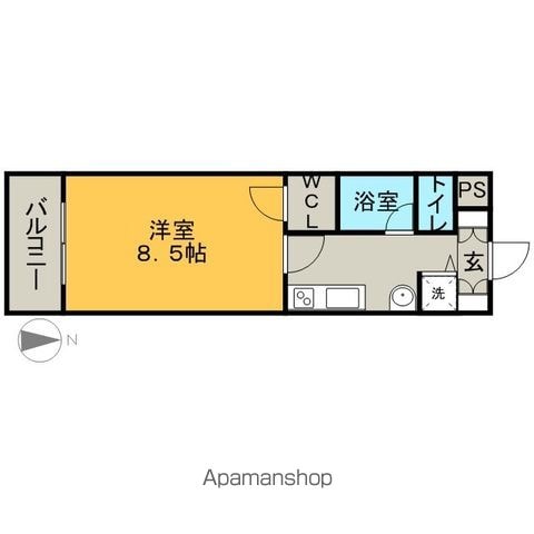 LUMINOUS東別院の間取り写真