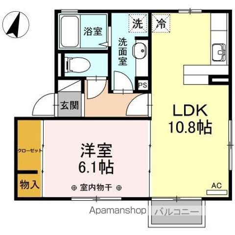 ブレジオ南 Aの間取り写真