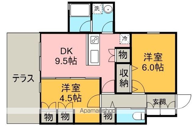 A1FLATの間取り写真