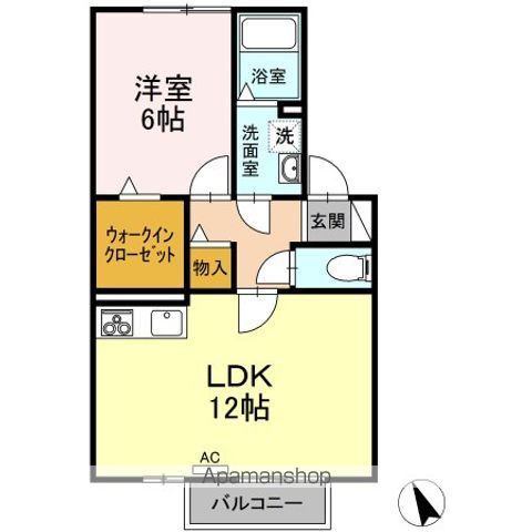 グリシーヌの間取り写真