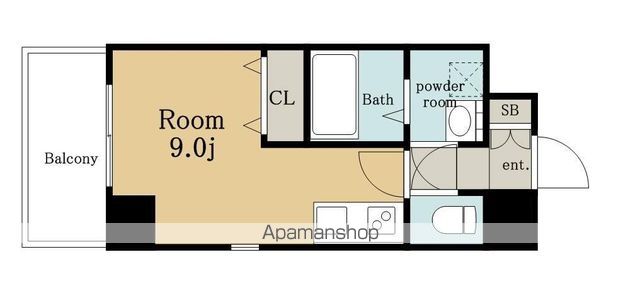 アレーヌコート金山の間取り写真