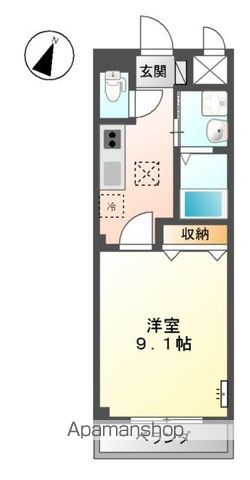 本四備讃線 児島駅 徒歩22分 2階建 築10年の間取り写真