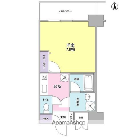 セレーノ品川の間取り写真