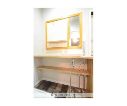 東京都新宿区新宿６丁目[1K/16.66m2]の洗面所