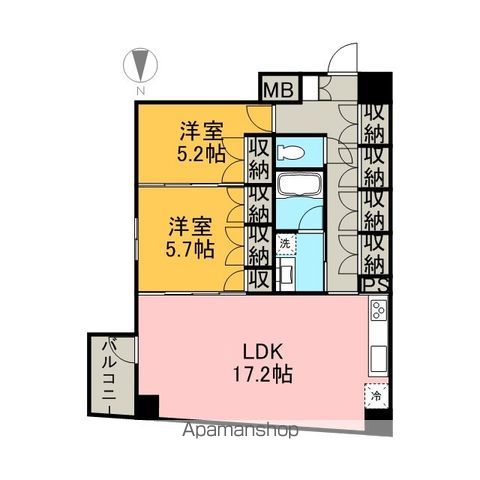 LASANTE葵の間取り写真