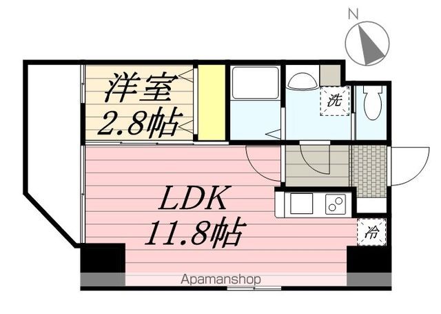 ウインステージ箱崎Ⅱの間取り