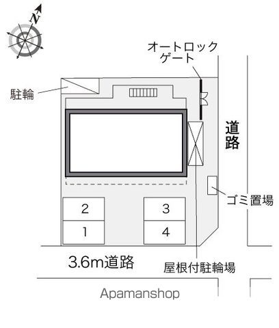 レオパレス栄楽荘 405 ｜ 大阪府大阪市西成区旭３丁目9-38（賃貸マンション1K・4階・19.87㎡） その21