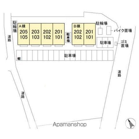 ブリランテ　Ｂ 102 ｜ 千葉県千葉市中央区生実町1425-1（賃貸アパート2LDK・1階・50.38㎡） その13