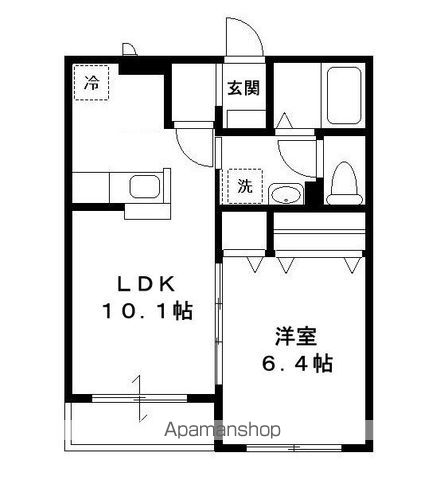 サンジェルマンの間取り写真