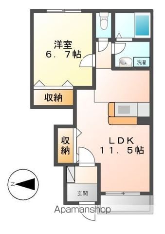 シャンピアの間取り写真