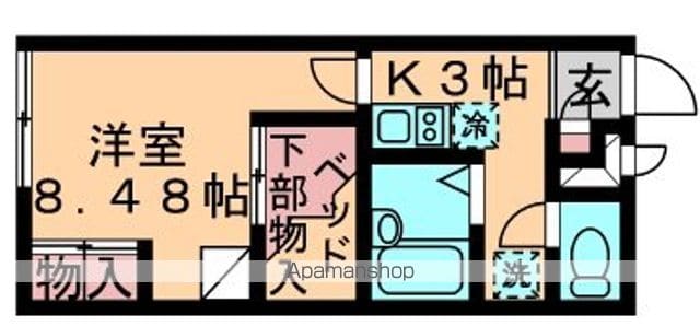 レオパレスワンダーシーの間取り写真