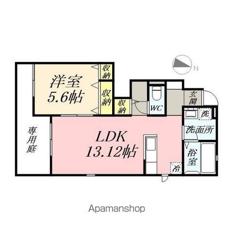 クラウンフィールドN Aの間取り写真