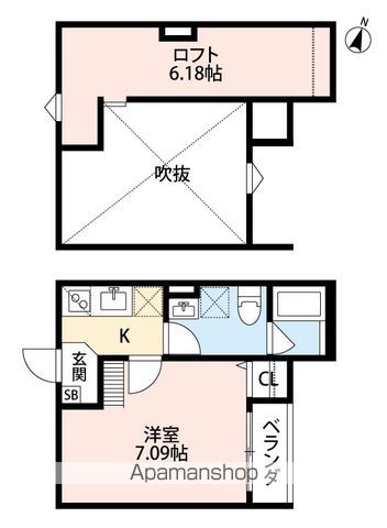 シャルマンコートIIIの間取り写真