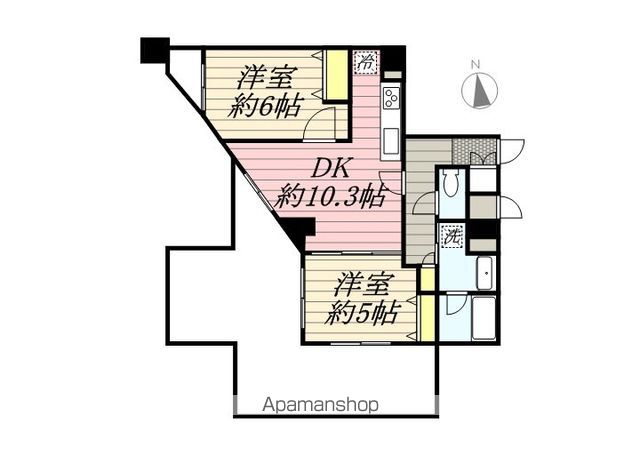 レーベンハイム大塚弐番館の間取り