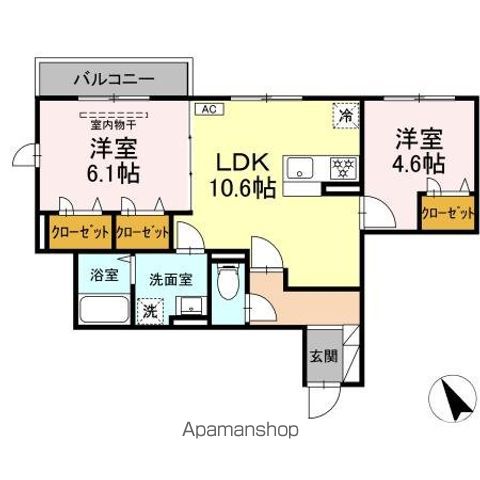 CASA BIANCAの間取り写真