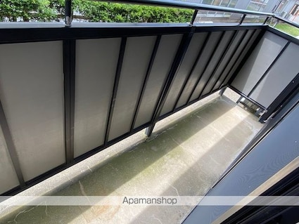 コーポラスＩＴＯⅡ　Ｂ[2DK/50.38m2]のバルコニー