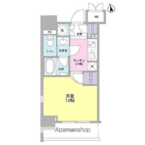 APRICOT GARDENの間取り写真