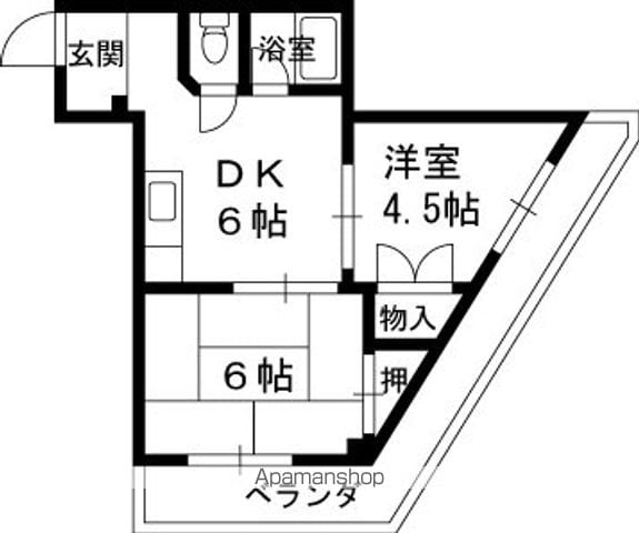 M’プラザ津田駅前弐番館の間取り写真