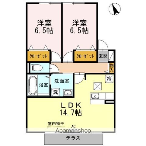 フィオーレの間取り写真