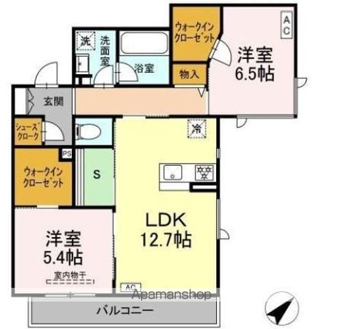 AN RESIDENCEの間取り写真