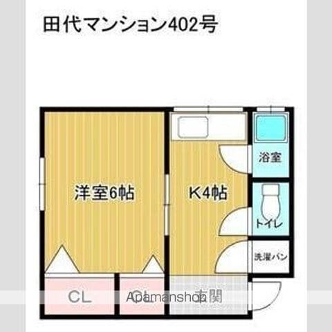 田代マンションの間取り写真