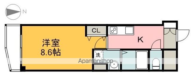 コニーアパートメント.の間取り写真