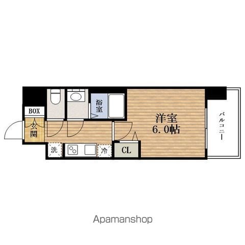 PRESSANCE東小橋エレディータの間取り写真