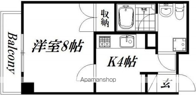 【カーサ・ミラ北寺島の間取り】