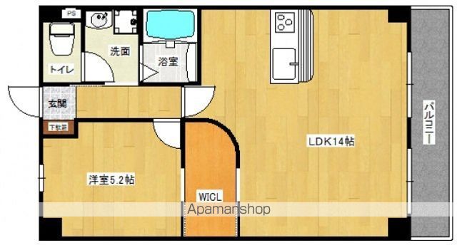 メゾン萩の間取り写真